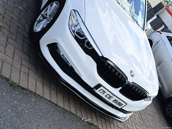 BMW 5-Series Saloon, Diesel, 2017, White