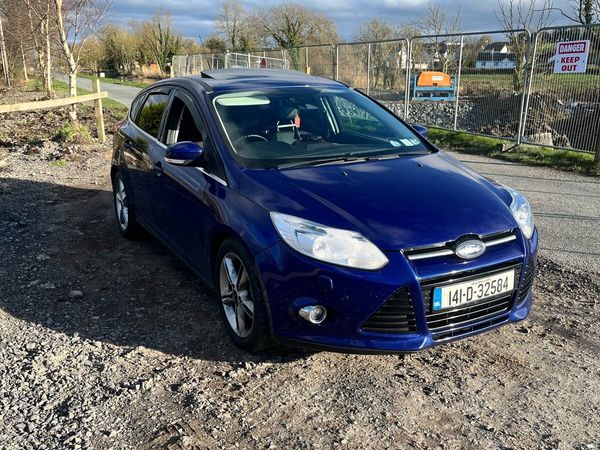 Ford Focus Hatchback, Diesel, 2014, Blue