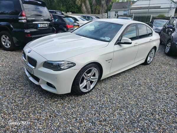 BMW 5-Series Saloon, Diesel, 2016, White