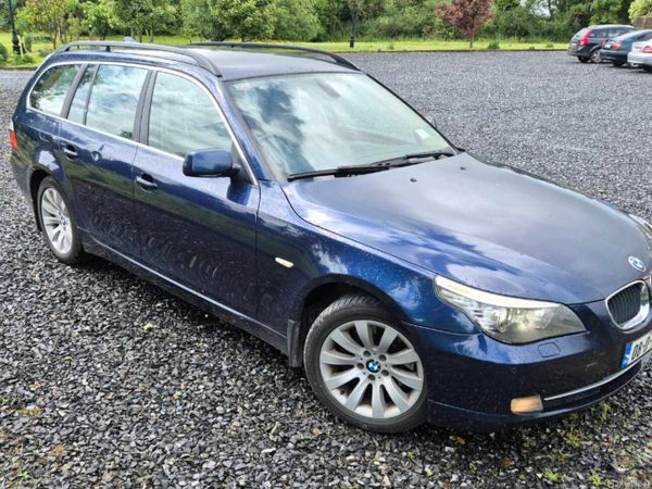 BMW 5-Series Estate, Diesel, 2008, Blue