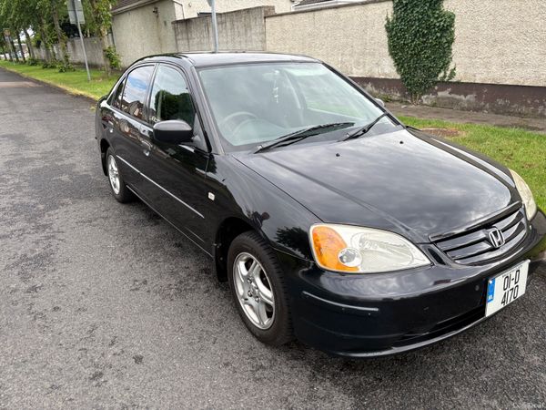 Honda Civic Saloon, Petrol, 2001, Grey