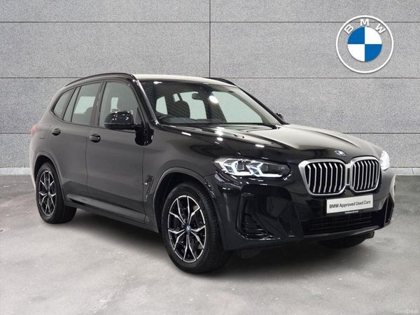 BMW X3 SUV, Petrol Plug-in Hybrid, 2024, Black