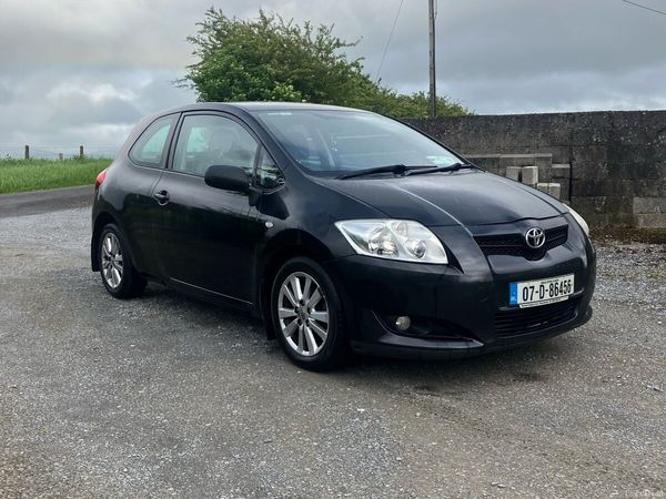 Toyota Auris Hatchback, Petrol, 2007, Black