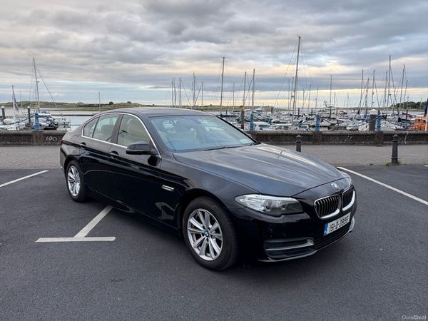 BMW 5-Series Saloon, Diesel, 2015, Black