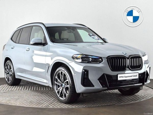 BMW X3 SUV, Petrol Plug-in Hybrid, 2024, Grey
