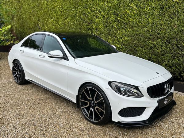 Mercedes-Benz C-Class Saloon, Diesel, 2016, White