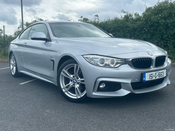 BMW 4-Series Coupe, Diesel, 2015, Silver