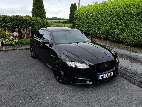Jaguar XF Saloon, Diesel, 2018, Black