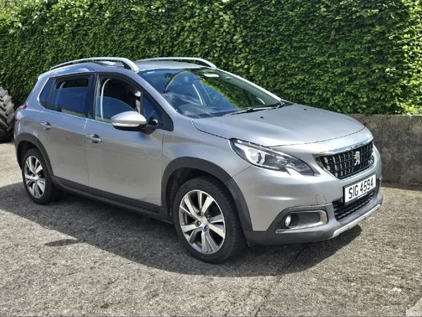 Peugeot 2008 SUV, Petrol, 2017, Grey