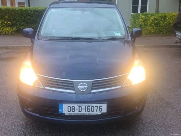 Nissan Tiida Saloon, Petrol, 2008, Blue