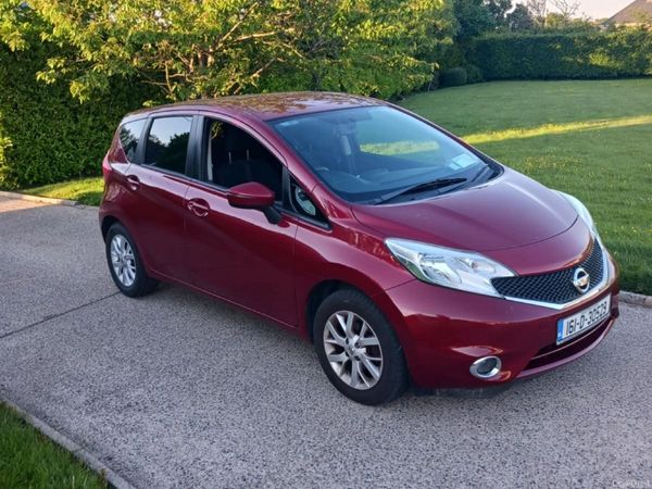 Nissan Note MPV, Diesel, 2016, Red