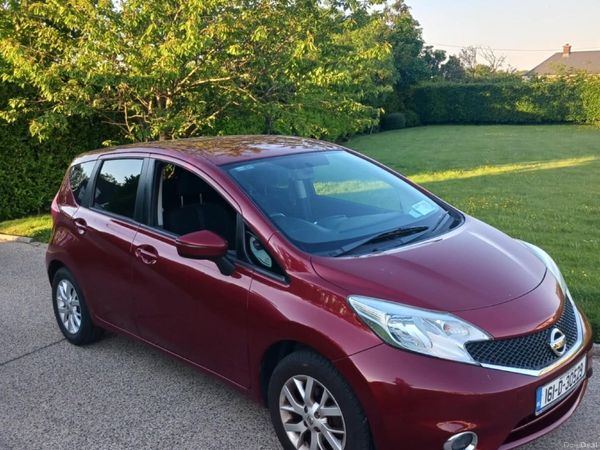 Nissan Note MPV, Diesel, 2016, Red