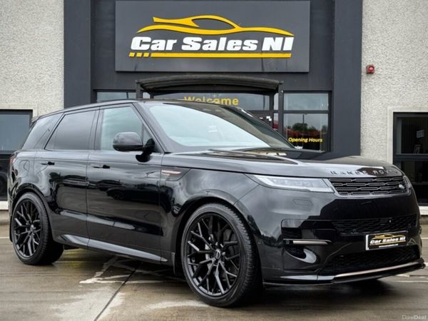 Land Rover Range Rover Sport SUV, Diesel Hybrid, 2024, Black