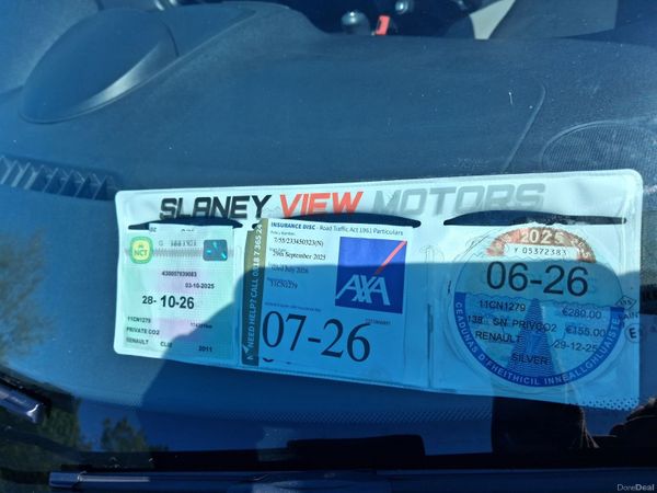 Renault Clio Hatchback, Ethanol Petrol, 2011, Silver