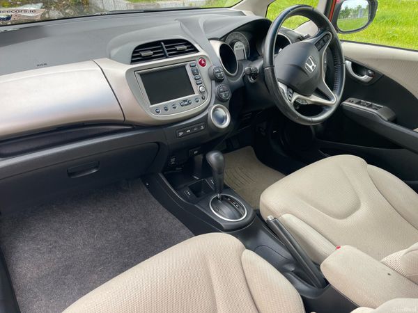 Honda Fit Hatchback, Petrol Hybrid, 2011, Red