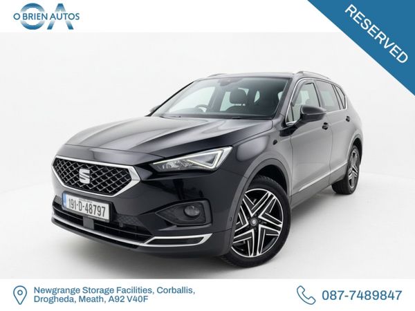 SEAT Tarraco Hatchback, Diesel, 2019, Black