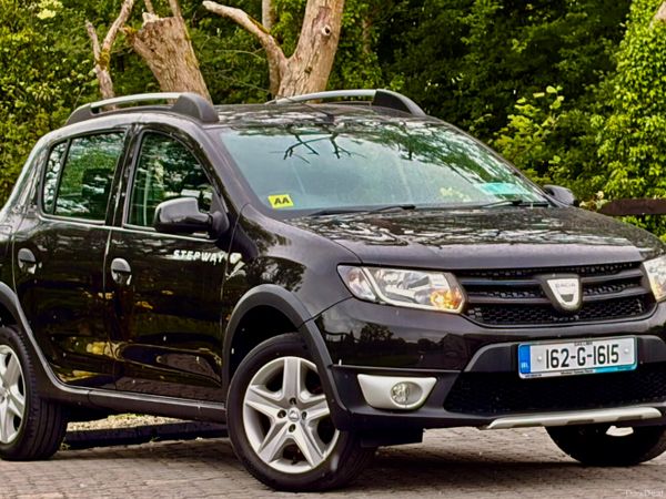 Dacia Sandero Stepway Hatchback, Petrol, 2016, Black