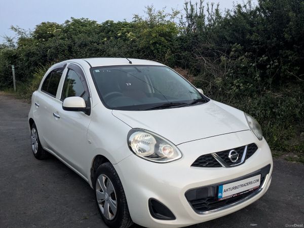 Nissan March Hatchback, Petrol, 2014, White
