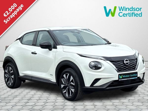 Nissan Juke SUV, Petrol Hybrid, 2026, White