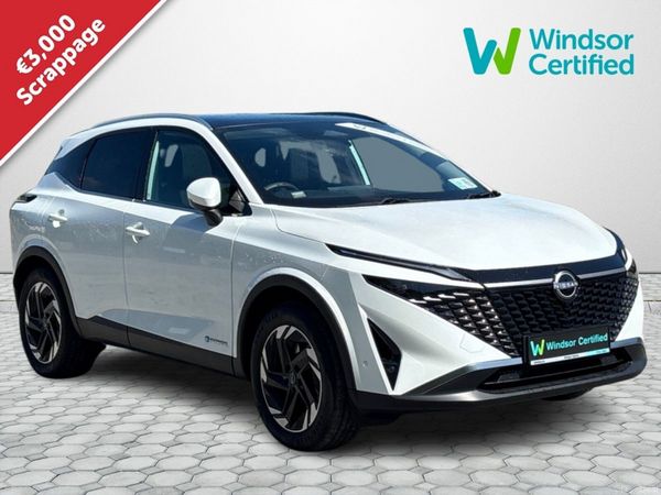 Nissan Qashqai MPV, Petrol Hybrid, 2026, White