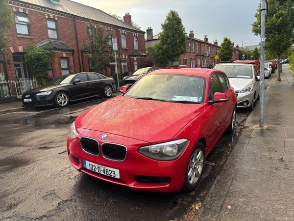 BMW 1-Series Estate, Petrol, 2013, Red