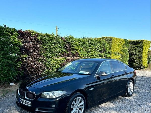 BMW 5-Series Saloon, Diesel, 2015, Black