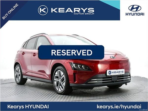 Hyundai KONA SUV, Electric, 2023, Red