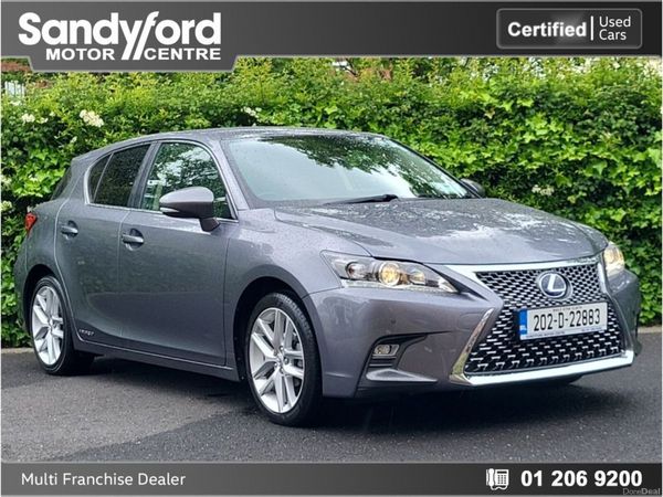 Lexus CT Hatchback, Petrol Hybrid, 2020, Grey
