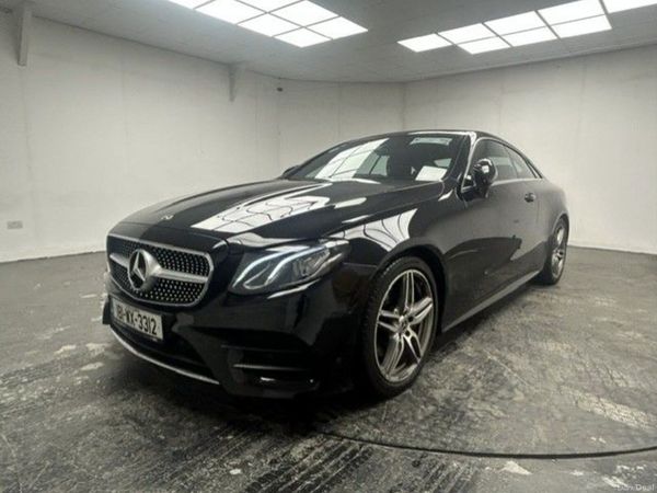 Mercedes-Benz E-Class Coupe, Diesel, 2018, Black