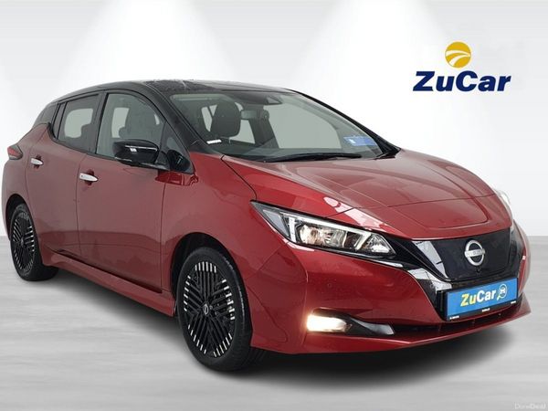 Nissan Leaf Hatchback, Electric, 2023, Red