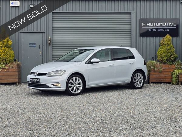 Volkswagen Golf Hatchback, Petrol, 2017, White