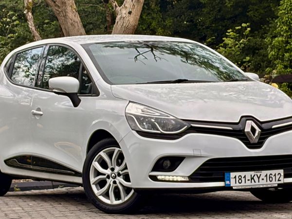 Renault Clio Hatchback, Petrol, 2018, White