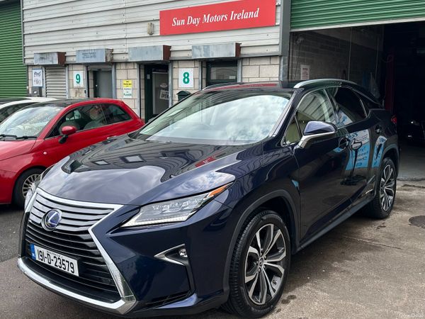Lexus RX SUV, Petrol Hybrid, 2019, Blue