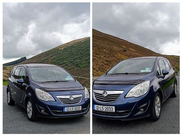 Vauxhall Meriva MPV, Diesel, 2012, Blue