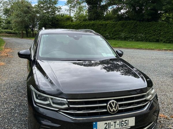Volkswagen Tiguan SUV, Diesel, 2021, Black