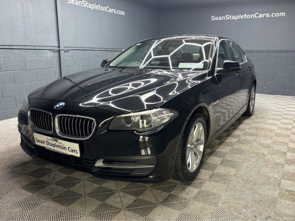 BMW 5-Series Saloon, Diesel, 2016, Black