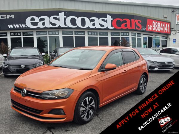 Volkswagen Polo Hatchback, Petrol, 2018, Orange