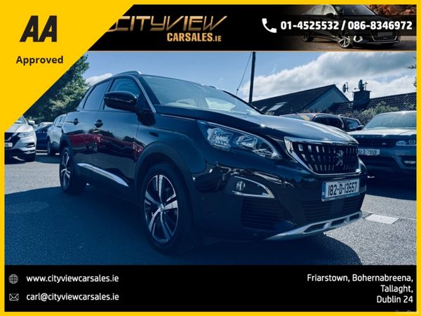 Peugeot 3008 MPV, Diesel, 2018, Black