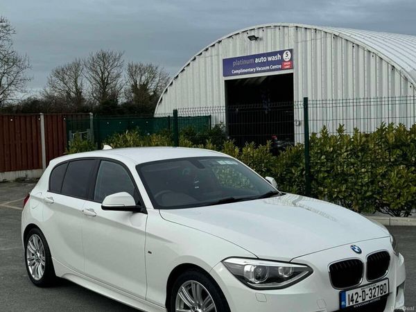 BMW 1-Series Hatchback, Petrol, 2014, White