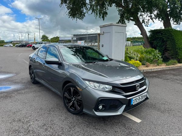 Honda Civic Hatchback, Petrol, 2017, Grey