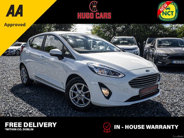 Ford Fiesta Hatchback, Petrol, 2019, White
