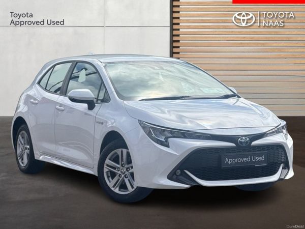 Toyota Corolla Hatchback, Petrol Hybrid, 2021, White