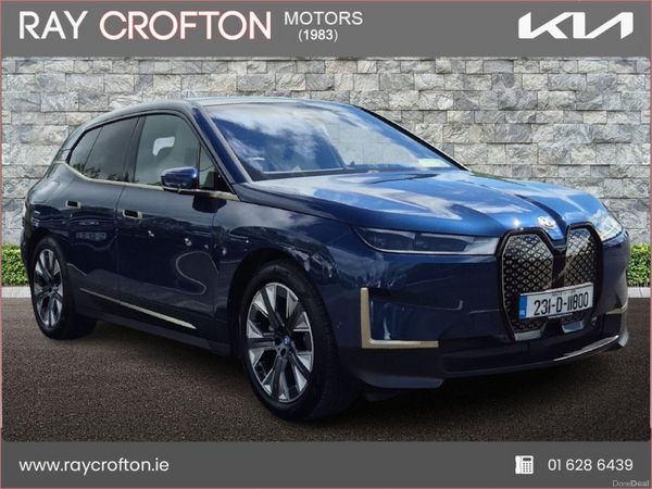 BMW iX Estate, Electric, 2023, Blue