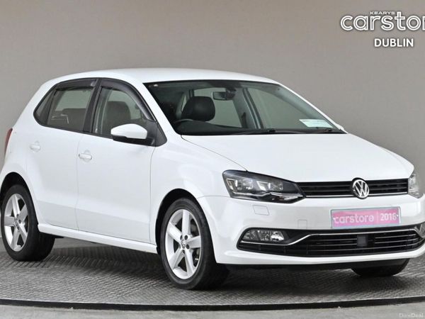 Volkswagen Polo Hatchback, Petrol, 2018, White