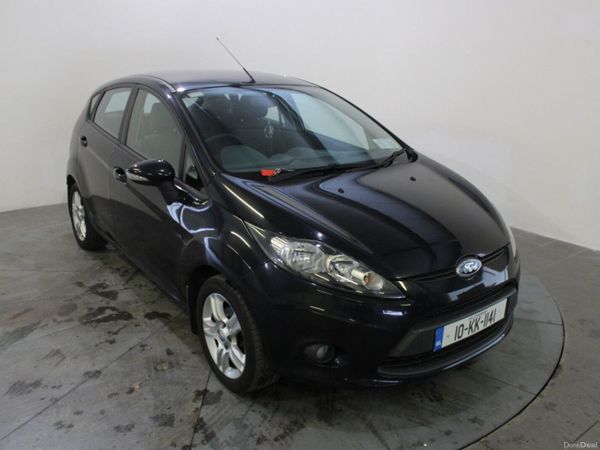 Ford Fiesta Hatchback, Petrol, 2010, Black