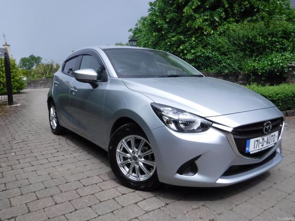 Mazda Demio Hatchback, Petrol, 2017, Silver