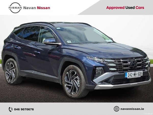 Hyundai Tucson SUV, Petrol Hybrid, 2024, Blue