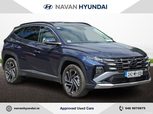 Hyundai Tucson SUV, Petrol Hybrid, 2024, Blue