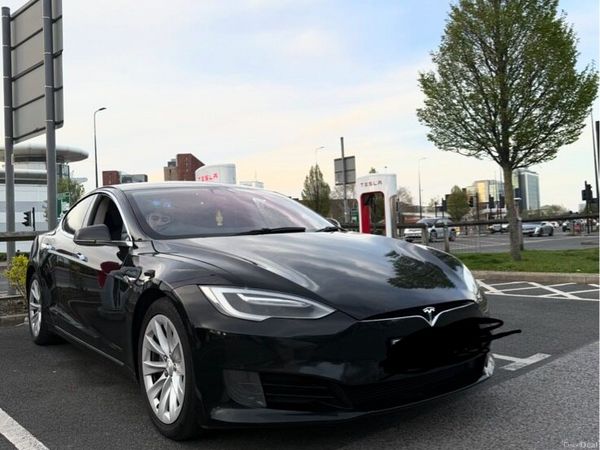 Tesla Model S Hatchback, Electric, 2017, Black