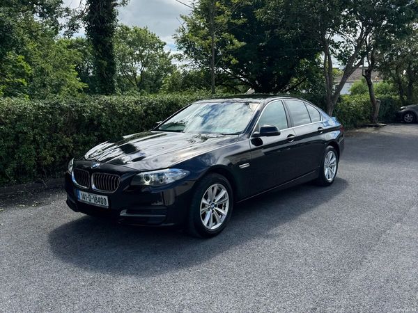 BMW 5-Series Saloon, Diesel, 2014, Black